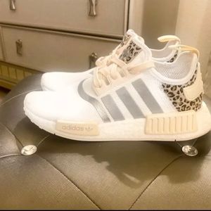 Womens Adidas NMD R1 Animal Print Sneakers